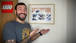 YouTube Thumbnail LEGO 31208 The Great Wave REVIEW