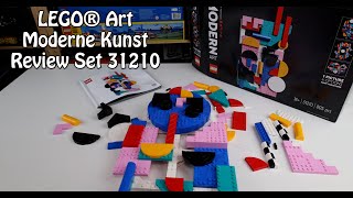 YouTube Thumbnail Kunst oder kann das weg? Review LEGO Moderne Kunst (Art Set 31210)