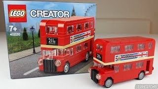 YouTube Thumbnail LEGO 40220 Creator Londoner Bus - Review deutsch -