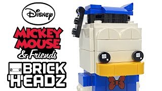 YouTube Thumbnail LEGO Donald Duck BrickHeadz review! 2020 set 40377!