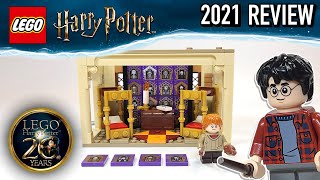 YouTube Thumbnail LEGO Harry Potter Hogwarts Gryffindor Dorms (40452) - 2021 GWP Set Review