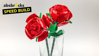 YouTube Thumbnail LEGO 40460 Roses - Speed Build