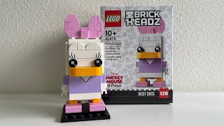 YouTube Thumbnail Building Lego BrickHeadz 40476 Daisy Duck | ASMR