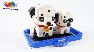 YouTube Thumbnail LEGO BrickHeadz 40479 Dalmatians - Speed Build Review