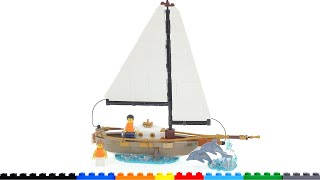 YouTube Thumbnail LEGO Ideas Sailboat Adventure 40487 gift with purchase (GWP) review!