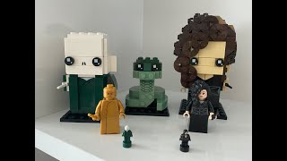 YouTube Thumbnail Lego BrickHeadz  VOLDEMORT, NAGINI ve BELLATRIX |  (Lego 40496)