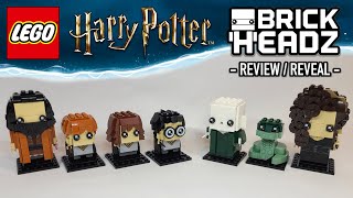 YouTube Thumbnail LEGO Harry Potter Brickheadz (40495 &amp; 40496) - 2021 Sets Review / Reveal