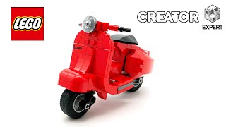 YouTube Thumbnail LEGO Creator Vespa (40517) - Speed build