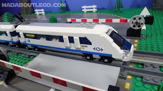 YouTube Thumbnail LEGO High-Speed Train 40518.