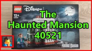 YouTube Thumbnail Heute wird es gruselig....Lego® The Haunted Mansion 40521 Unboxing, Review und Fazit