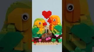 YouTube Thumbnail Kissing LEGO Love Birds