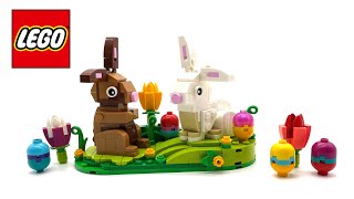 YouTube Thumbnail LEGO Osterhasen-Ausstellungsstück (40523) - Speed build