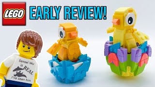 YouTube Thumbnail Exclusive LEGO Easter Promo Set EARLY Review! | 40527 (GWP)