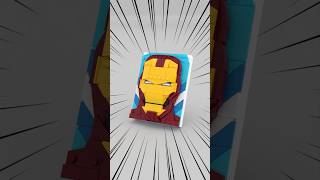 YouTube Thumbnail Speed Build Animation | LEGO Iron Man Brick Sketches (SET 40535)