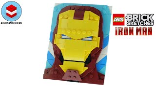 YouTube Thumbnail LEGO Brick Sketches 40535 Iron Man Speed Build