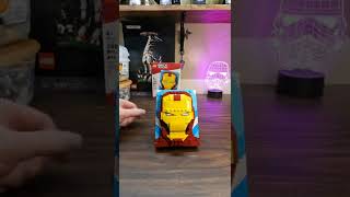 YouTube Thumbnail Iron Man speed build - Lego Brick Sketches set 40535 - 200 pcs