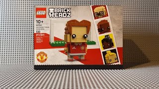 YouTube Thumbnail Manchester United Go Brick Me Brickheadz 40541 #lego