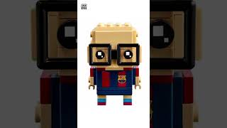 YouTube Thumbnail 💥NEW LEGO FC Barcelona BrickHeadz Summer 2022 Set (40542) || Subscribe 👇 || #shorts