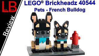 YouTube Thumbnail LEGO® Brickheadz 40544 - Pets - French Bulldog