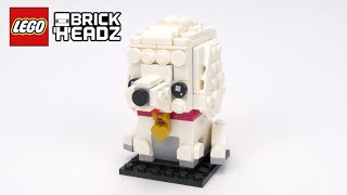 YouTube Thumbnail Stop Motion Poodle Dog 40546 LEGO BrickHeadz #lego #legostopmotion