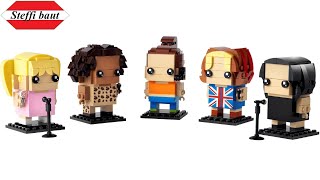 YouTube Thumbnail LEGO Brickheadz 40548 Spice Girls Tribute Speed Build