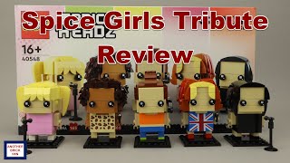 YouTube Thumbnail LEGO BrickHeadz Spice Girls Tribute review set 40548
