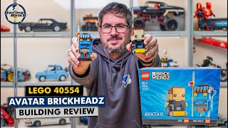 YouTube Thumbnail My first BrickHeadz - 40554 Jake Sully &amp; his Avatar building review