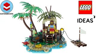 YouTube Thumbnail LEGO Ideas 40566 Ray the Castaway Speed Build