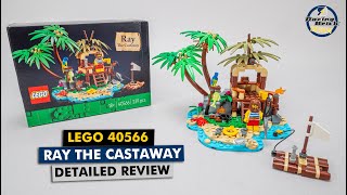 YouTube Thumbnail LEGO Ideas 40566 Ray the Castaway GWP set detailed review