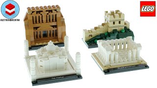 YouTube Thumbnail LEGO Architecture World of Wonders Speed Build #40585