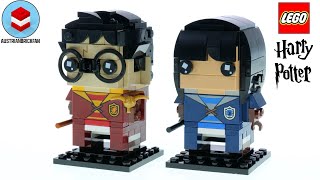 YouTube Thumbnail LEGO Harry Potter 40616 Harry Potter &amp; Cho Chang Brickheadz - LEGO Speed Build Review