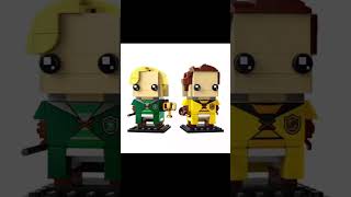 YouTube Thumbnail LEGO Brickheadz Draco Malfoy &amp; Cedric Diggory | 40617 #shorts #lego #harrypotter