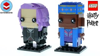 YouTube Thumbnail LEGO Brickheadz 40618 Kingsley Shacklebolt &amp; Nymphadora Tonks - LEGO Speed Build Review