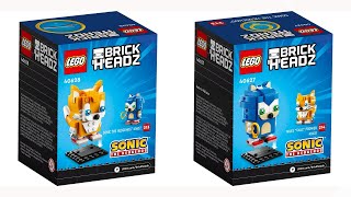 YouTube Thumbnail Lego Sonic 40627 и Lego Sonic 40628