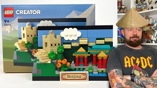 YouTube Thumbnail POCZTÓWKA Z PEKINU 🏯 LEGO 40654 RECENZJA