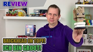 YouTube Thumbnail Baby Groot im Topf: LEGO® Brickheadz 40671 Review