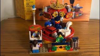 YouTube Thumbnail Lego 40714 Carousel Ride Review