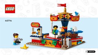 YouTube Thumbnail LEGO instructions - Miscellaneous - 40714 - Carousel Ride