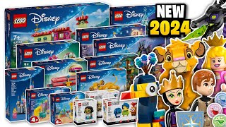 YouTube Thumbnail LEGO Disney Summer 2024 Sets OFFICIALLY Revealed