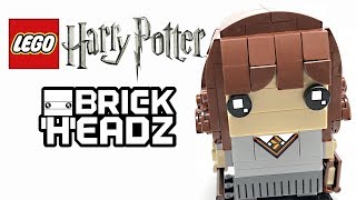 YouTube Thumbnail LEGO Hermione Granger BrickHeadz review! 2018 set 41616!
