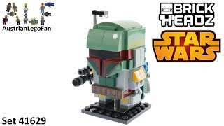 YouTube Thumbnail Lego Brickheadz 41629 Boba Fett - Lego Speed Build