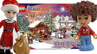 YouTube Thumbnail 🎄LEGO Friends 2022 Advent Calendar 41706 - ALL 24 Door Opening