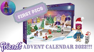 YouTube Thumbnail LEGO Friends Advent calendar 2022- 41706