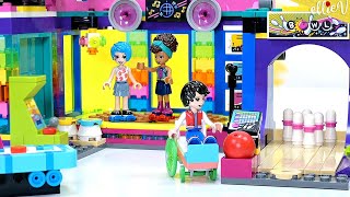 YouTube Thumbnail Well helloooooo retro 80s 🛼 Lego Friends roller disco arcade build &amp; review