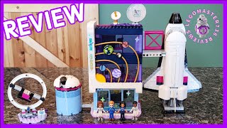 YouTube Thumbnail Lego Friends: Olivia&#39;s Space Academy Review | 41713 | LegoMaster738