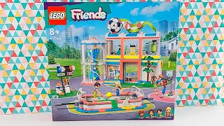 YouTube Thumbnail Lego Friends 41744 Centro deportivo Sports center Speed Build
