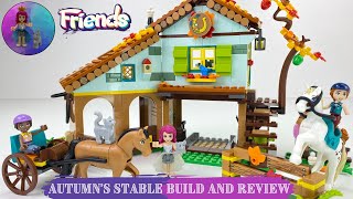 YouTube Thumbnail How to Build LEGO Friends Autumn’s Horse Stable 41745