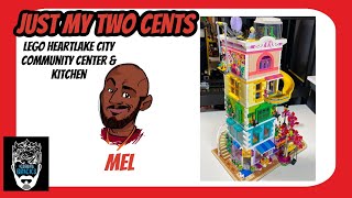 YouTube Thumbnail A review: LEGO Friends 41748+41747 Community Center &amp; Kitchen