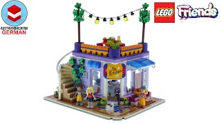 YouTube Thumbnail LEGO Friends 41747 Heartlake City Gemeinschaftsküche - LEGO Speed Build Review