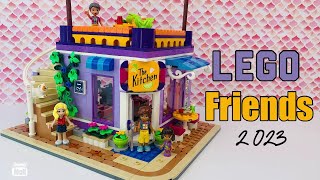YouTube Thumbnail LEGO Friends - Gemeinschaftsküche - Community Kitchen - 41747 - Unboxing - Stop Motion